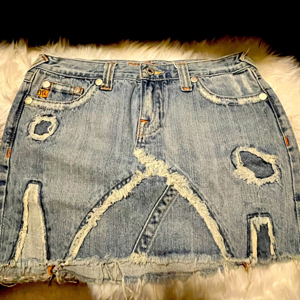 Miss Me jean skirt size M